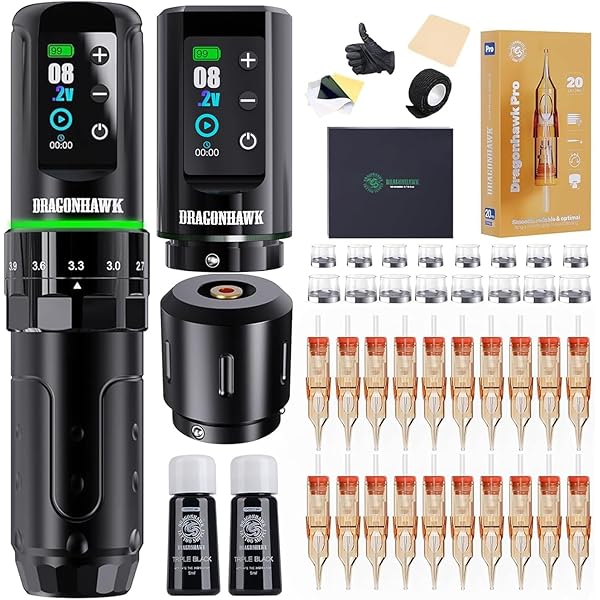 OG PRODUCE Fury Tattoo Gun Pen Machine,Wireless Tatto